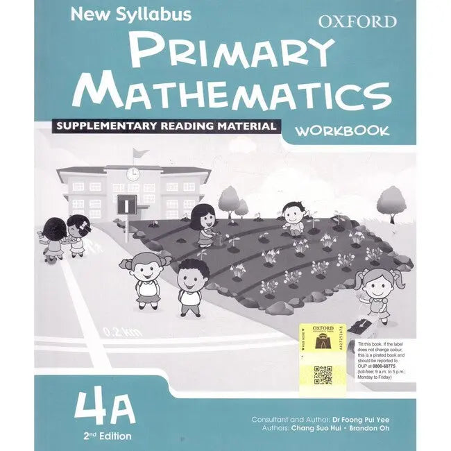 Oxford Primary Mathematics Book for Class 4 second edition By Chang Suo Hui Multan Kitab Ghar