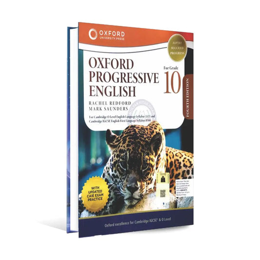 Oxford Progressive English Book for Class 10th Book 4th Edition by Rachel Redford Mark Saunders Multan Kitab Ghar