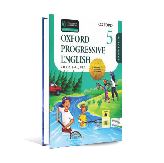 Oxford Progressive English for Class 5th Book By Chris Jacques Second Edition Multan Kitab Ghar