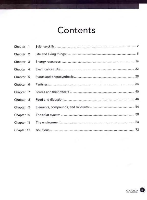 Oxford Science Fact File Workbook Class 1 for Secondary Classes By David Coppock