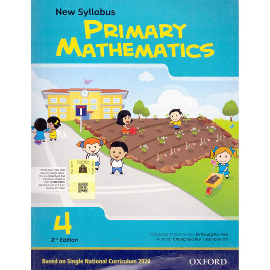 Oxford Primary Mathematics 4 – 2nd Edition - MKG
