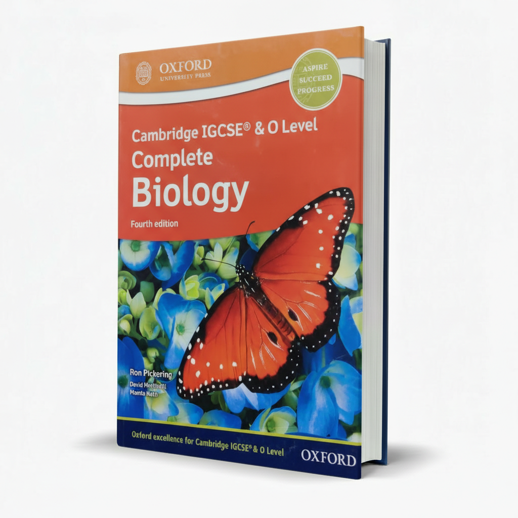 Oxford Cambridge IGCSE & O Level Biology (4th Edition) by Ron Pickering – Complete Biology Guide - MKG