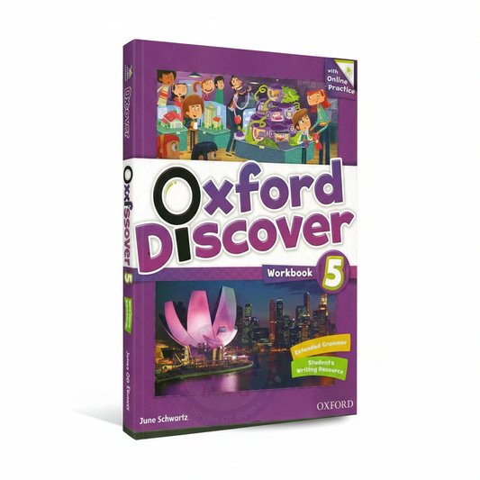 Oxford Discover Workbook 5 by June Schwartz English Practice Workbook MKG