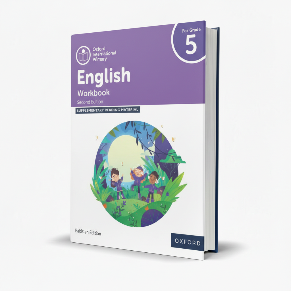 Oxford International Primary English Workbook 5 (Pakistan Edition) – English Practice & Skills Builder - MKG