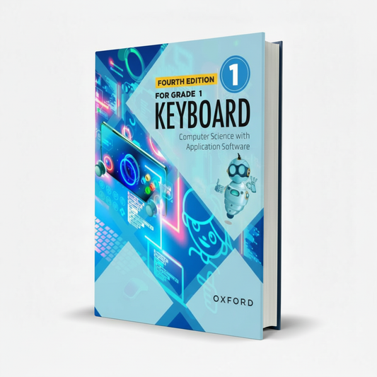 Oxford Keyboard Computer Book 1 Fourth Edition for Grade 1 Students - MKG