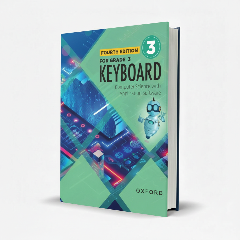 Oxford Keyboard Computer Book 3 Fourth Edition for Grade 3 Students - MKG