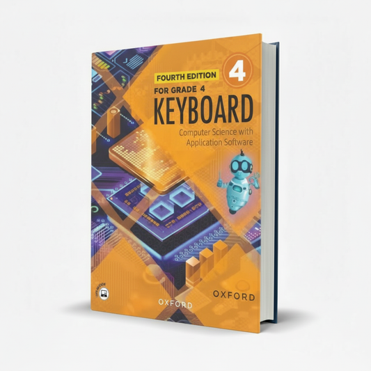 Oxford Keyboard Computer Book 4 Fourth Edition for Grade 4 Students - MKG