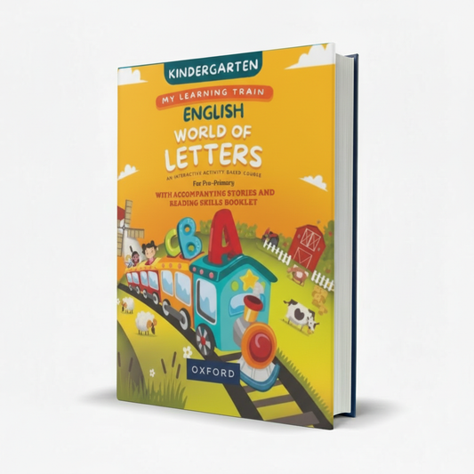 Oxford My Learning Train English World of Letters for Kindergarten – English Letters - MKG