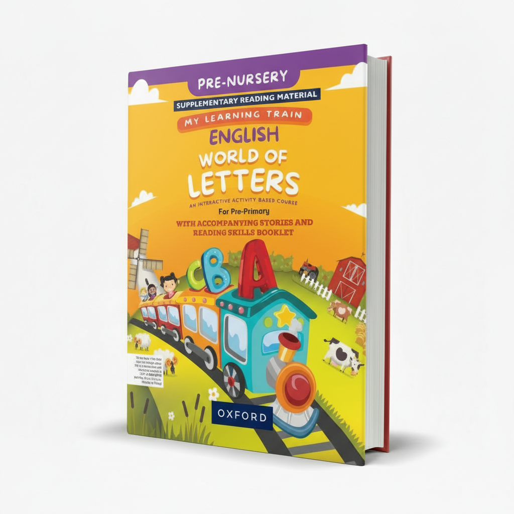 Oxford My Learning Train English World of Letters for Pre‑Nursery – English Letters - MKG