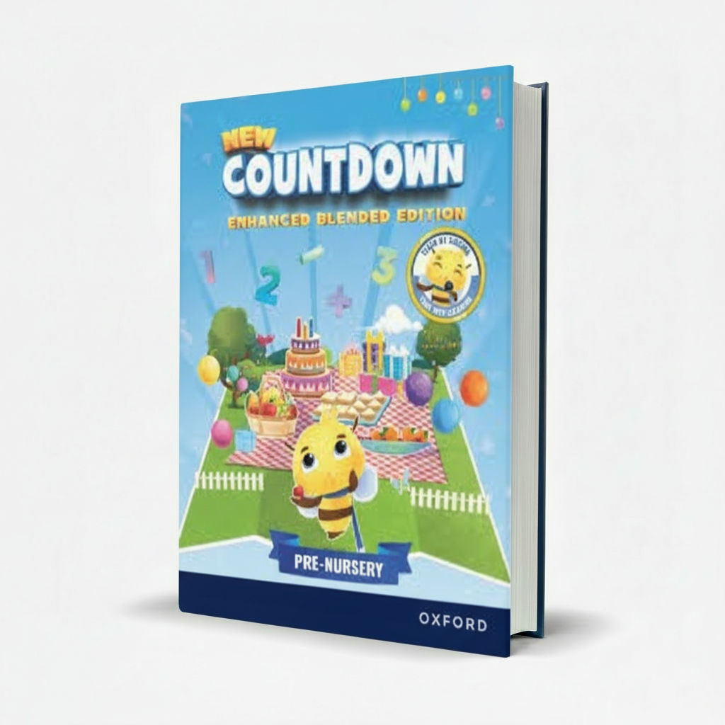 Oxford New Countdown Book for Pre Nursery Fourth Edition By Oxford University Press - MKG