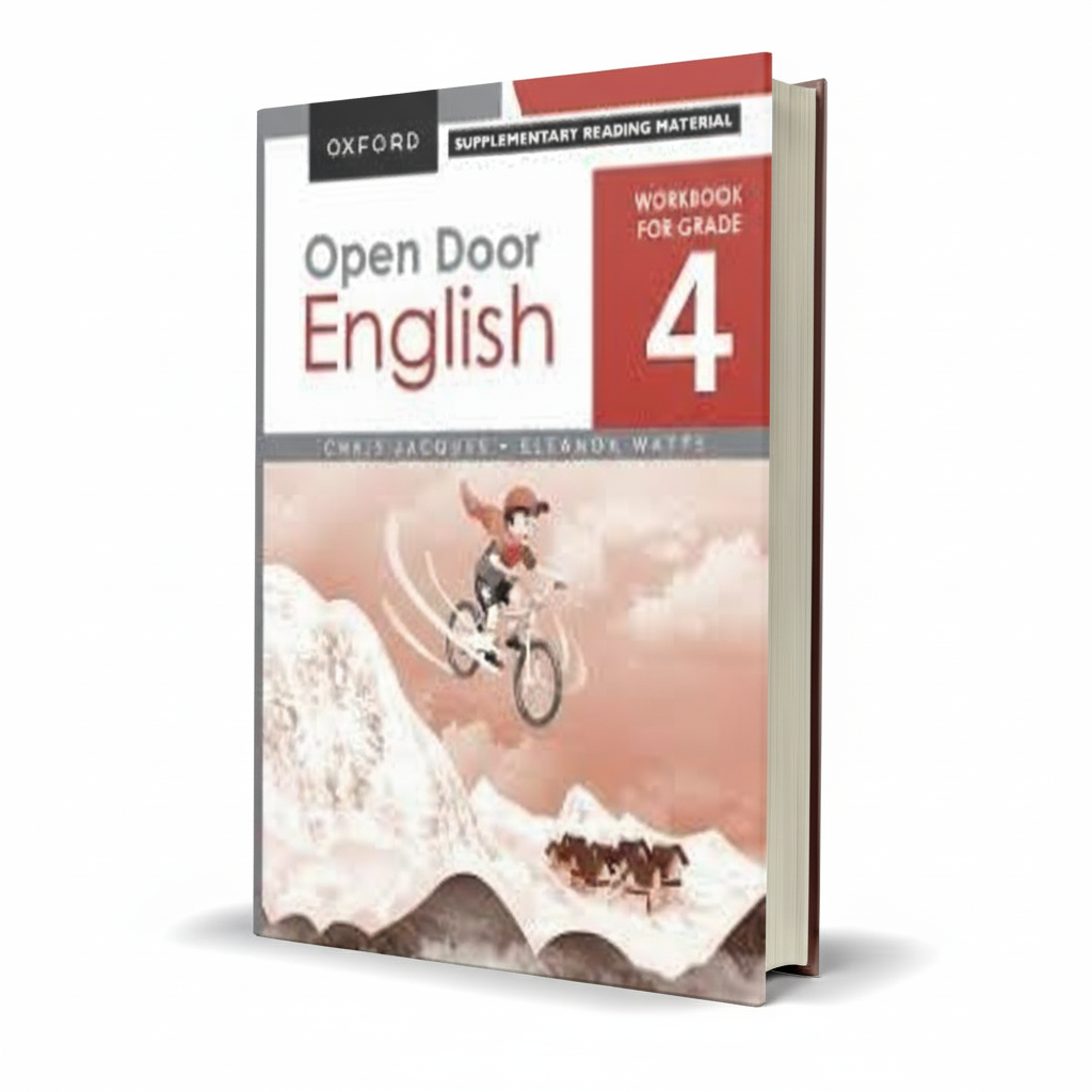 Oxford Open Door English Workbook 4 for Grade 4 by Eleanor Watts - MKG