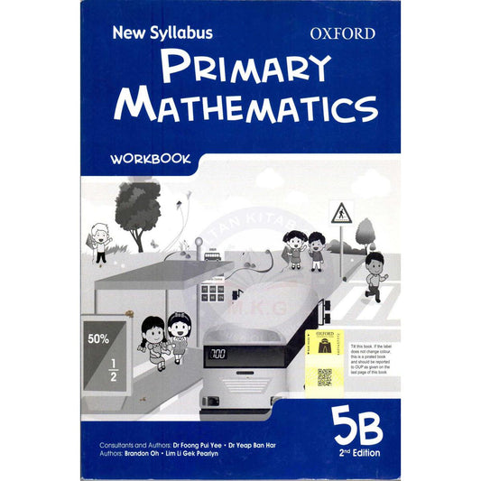 Oxford Primary Mathematics Workbook 5B 2nd Edition Practice Workbook, MKG