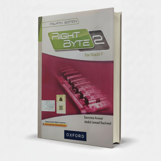 Oxford Right Byte Book 2 for Grade 7 Computer Studies by Samrina Anwar - MKG