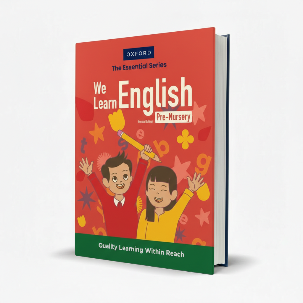 Oxford We Learn English for Pre‑Nursery by Sheena Kizilbash – Pre-Nursery English Learning Guide - MKG