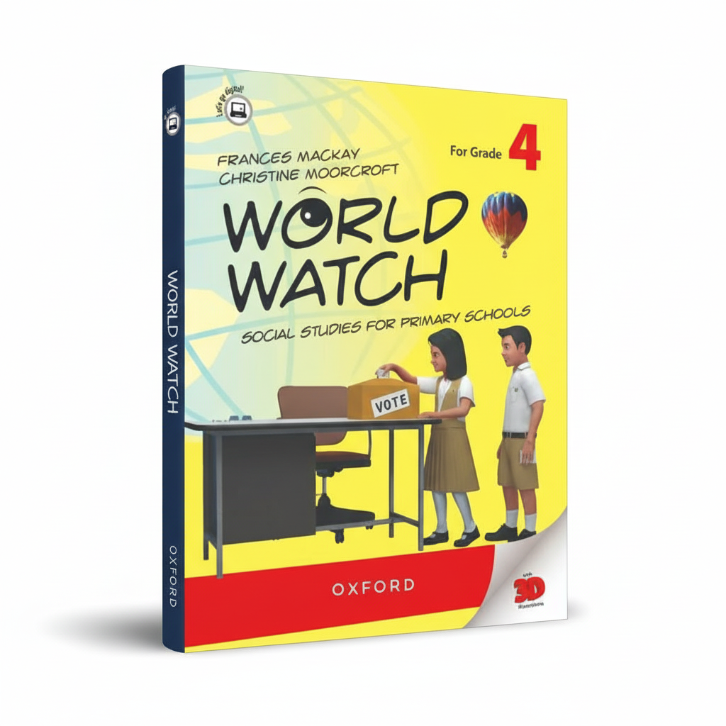 Oxford World Watch Social Studies Book 4 by Eleanor Watts - MKG