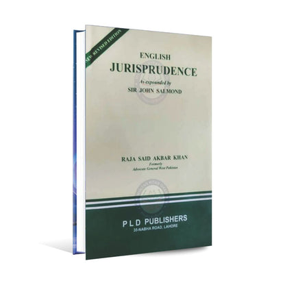 PLD English Jurisprudence By Raja Said Akbar Khan Multan Kitab Ghar