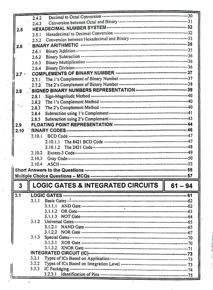 Aslam Computer PM Series Digital Logic Design BS Computer Science by C.M. Aslam ...