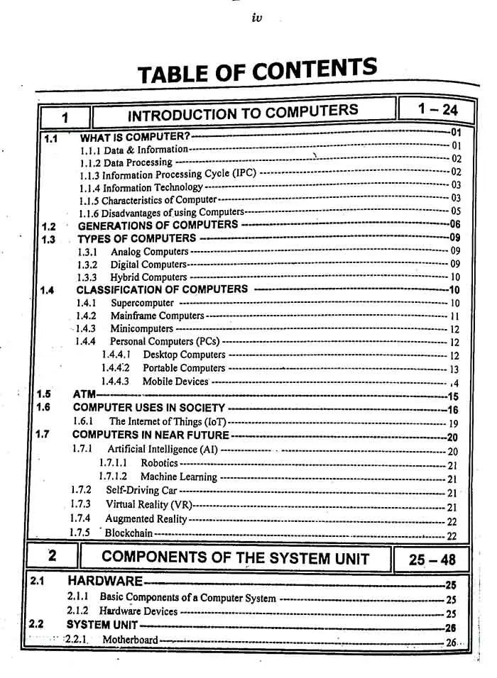 PM Series Introduction Computer Basic ICT Skills for BS, ADP programme By C M Aslam Multan Kitab Ghar