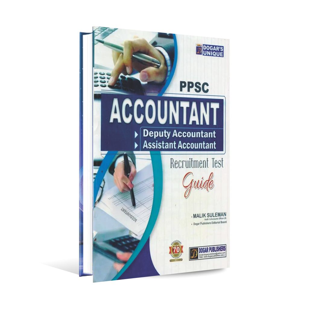PPSC Accountant Recruitment Test Guide Book by Malik Suleman Multan Kitab Ghar