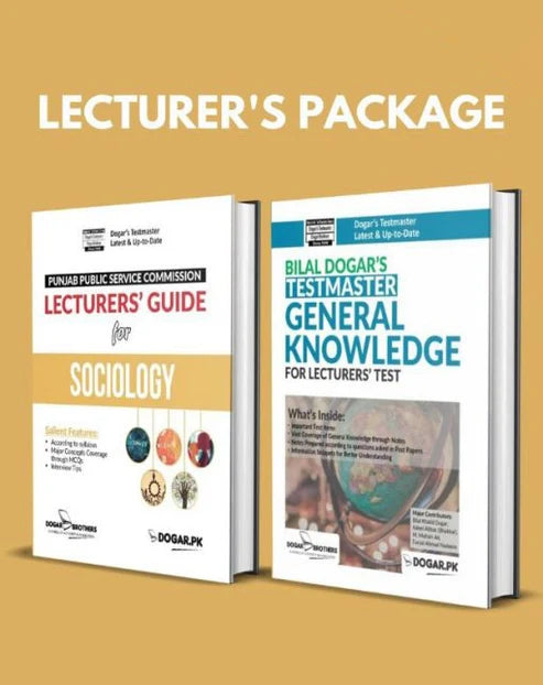 PPSC Lecturer Sociology Package Sociology & General Knowledge Dogar