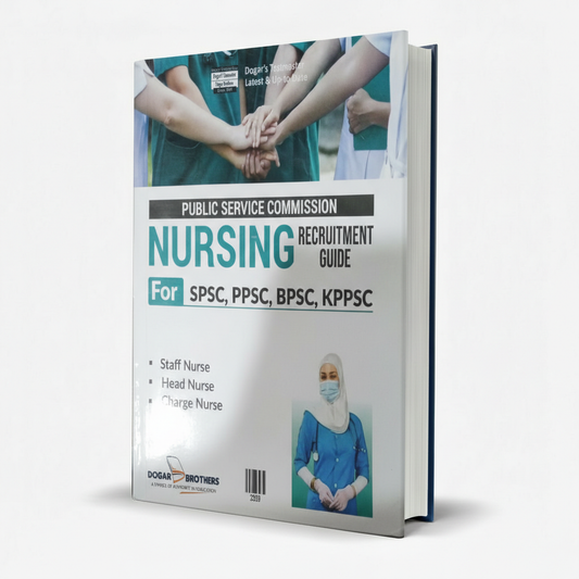 PPSC Nursing Recruitment Guide Book by Dogar Brothers MKG