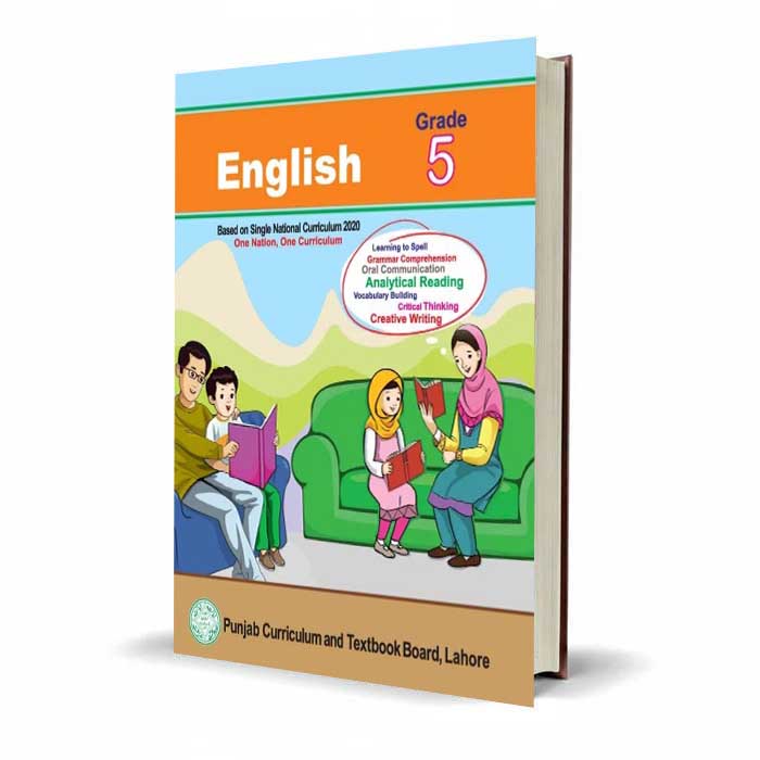 PTB English Textbook for Class 5 - MKG