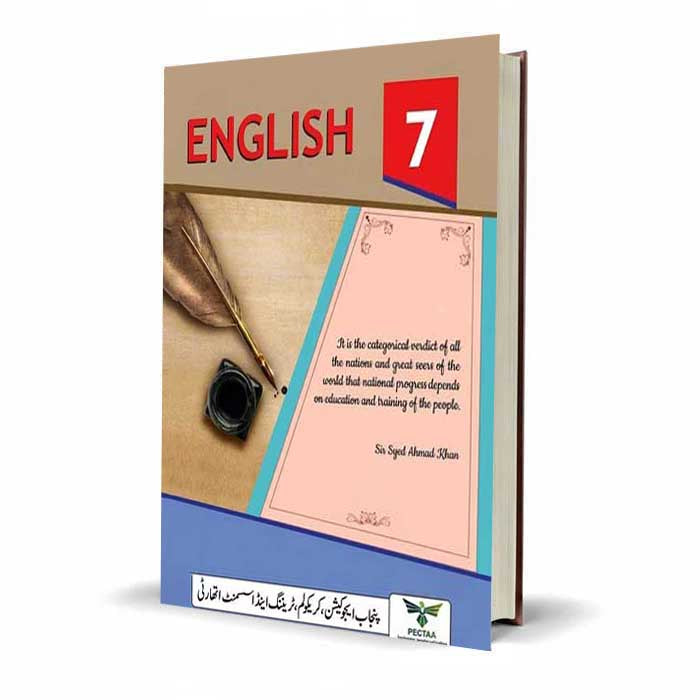 PTB English Textbook for Class 7 by Punjab Textbook Board - MKG