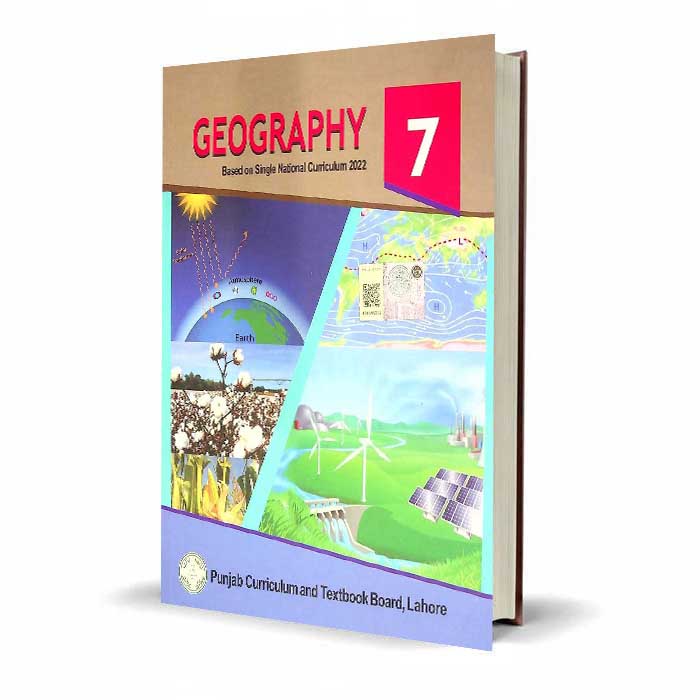 PTB Geography Textbook for Class 7 by Punjab Textbook Board - MKG
