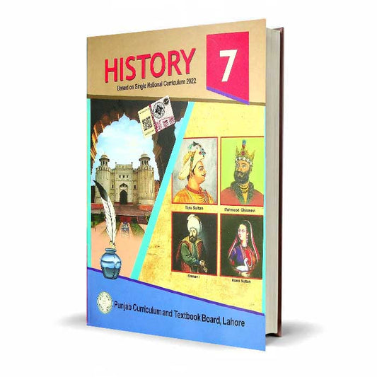 PTB History Textbook for Class 7 by Punjab Textbook Board - MKG
