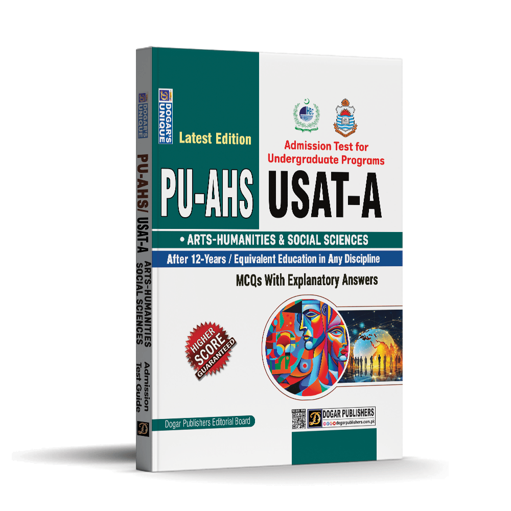 PU-AHS USAT-A Arts Humanities & Social Sciences Admission Test Guide