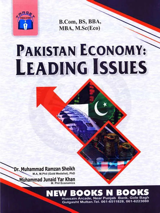 Pakistan Economy Leading Issues Book By M. Ramzan Sheikh Multan Kitab Ghar