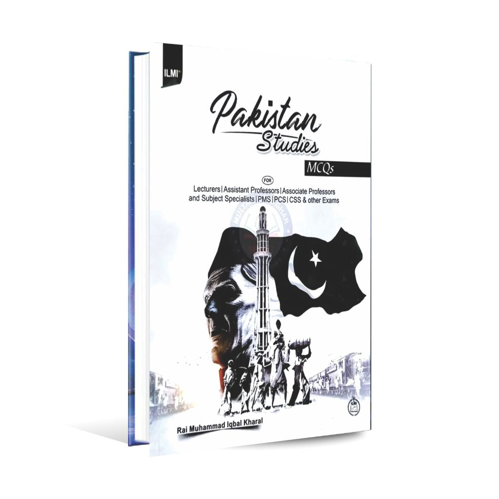 Pakistan Studies MCQs Book for Lectureship By Rai M. Iqbal