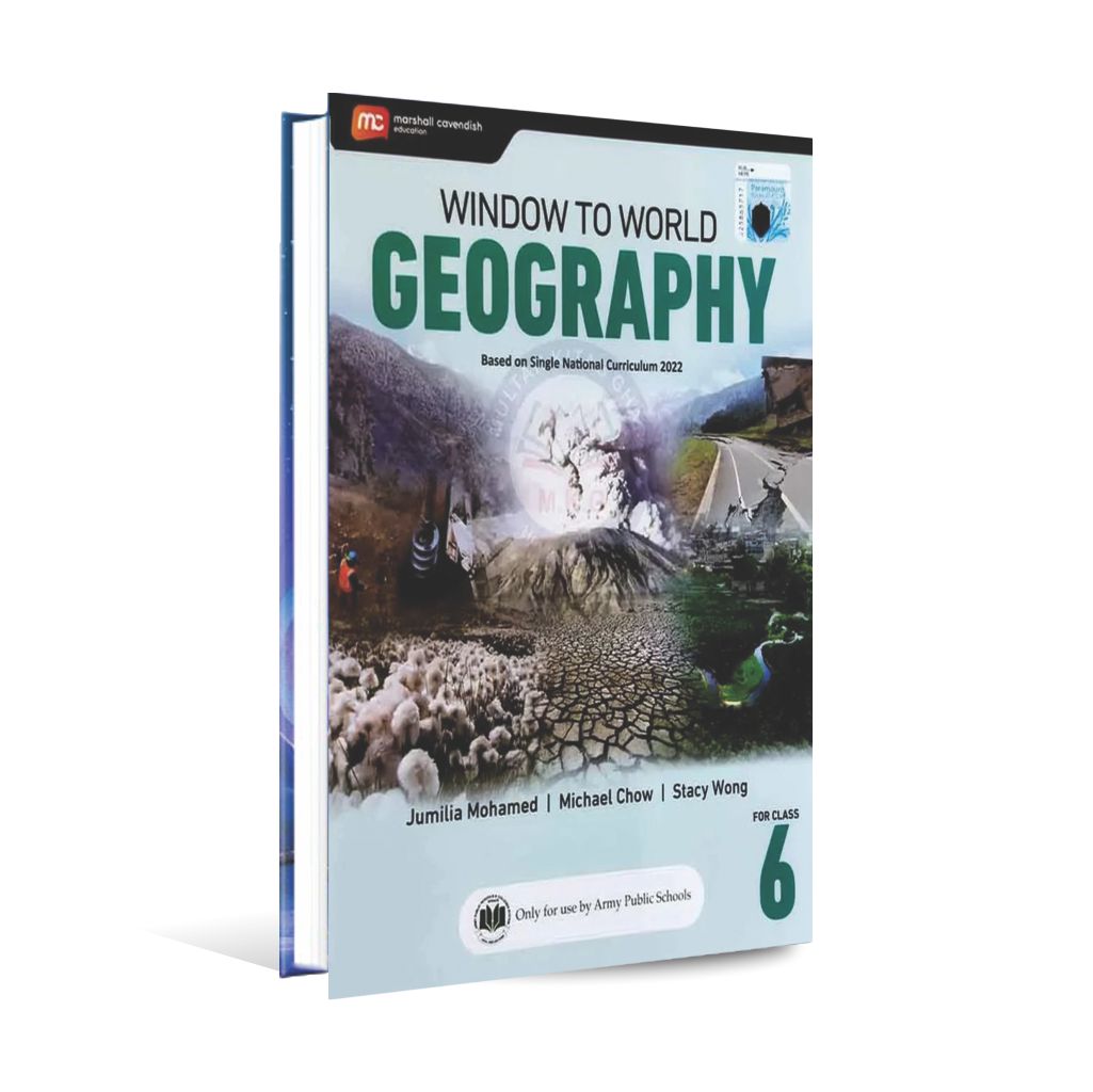 Paramount Window to World Geography for Class 6th Based on Single National Curriculum 2022 Multan Kitab Ghar