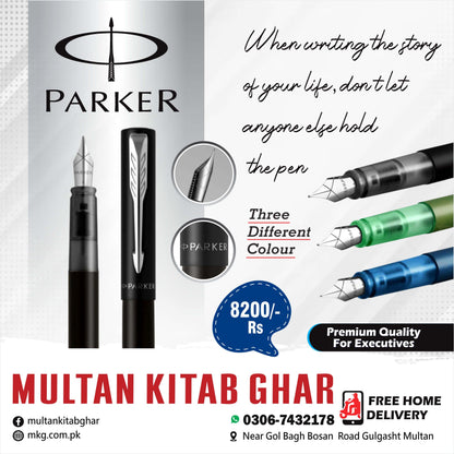 Parker Fountain Pen Three Different Colours, MKG