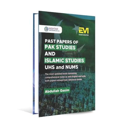 Past papers of Pak Studies and Islamic Studies Book for UHS and NUMS by Abdullah Qasim Multan Kitab Ghar