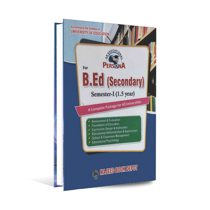 Persona for B.Ed Secondary for Semester-I By Arshad Mahmood Arshad Mahmood