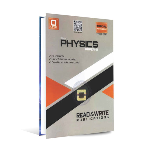 O Level Topical World Book Physics Paper – 2 (5054) By Jawad Tariq