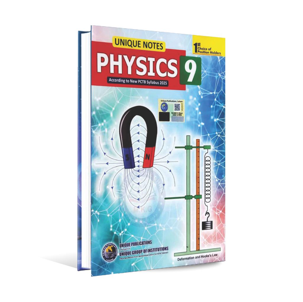 Physics Unique Notes Book for Class 9th According to New Board Pattern MKG