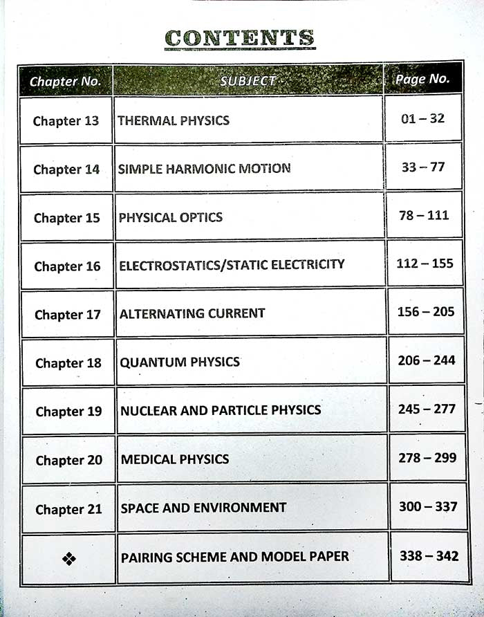 Physics Azeem Easy Notes Class 12 by Prof. Muhammad Yasin – Latest