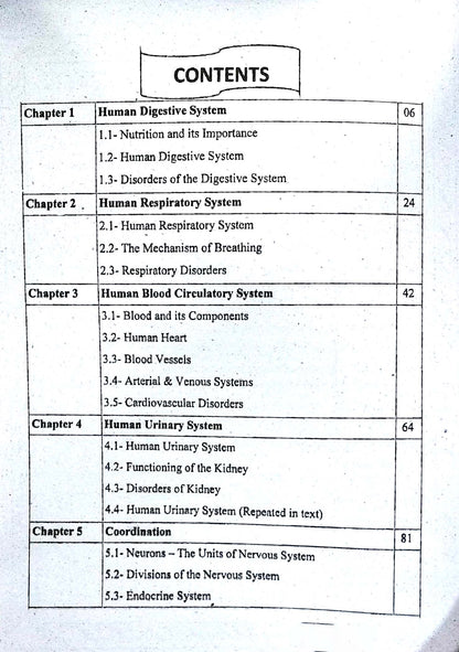 Pilot Biology Book For Class 10th Revised Edition