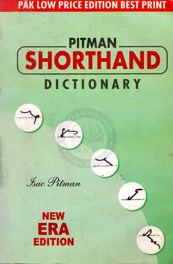 Pitman Shorthand Dictionary by Isac Pitman Multan Kitab Ghar