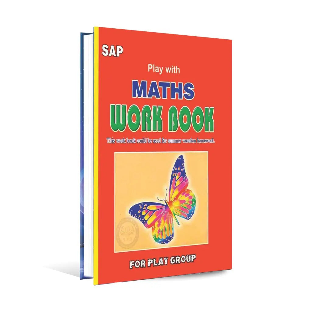 Play with Maths Work Book For Play Group Book By SAP Multan Kitab Ghar