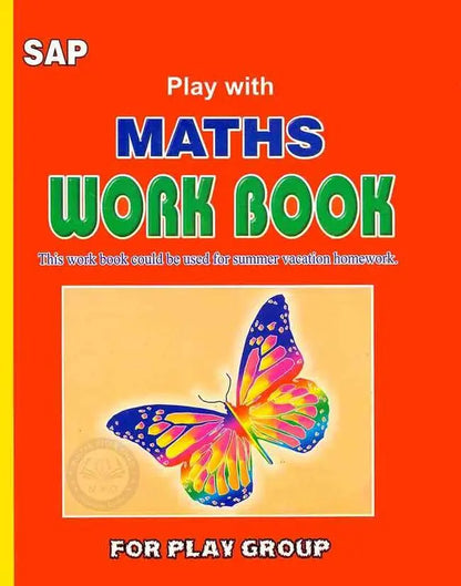 Play with Maths Work Book For Play Group Book By SAP Multan Kitab Ghar