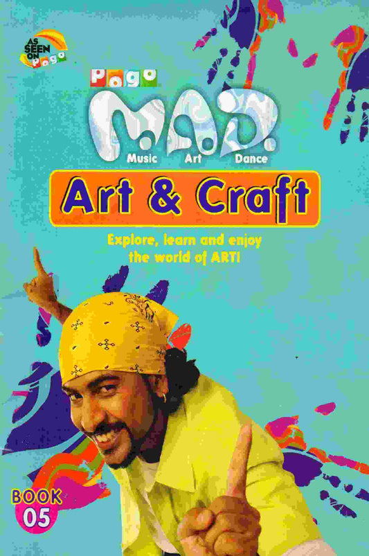 Pogo MAD (Music Art Dance) Art & Craft Book 05 Multan Kitab Ghar