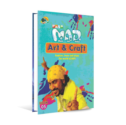 Pogo MAD (Music Art Dance) Art & Craft Book 05 Multan Kitab Ghar