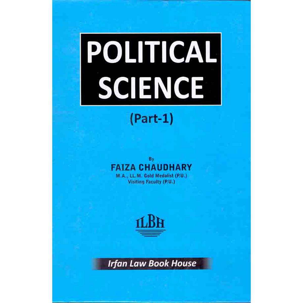 Political Science Part-1 by Faiza Chaudhary | Intermediate Level - MKG