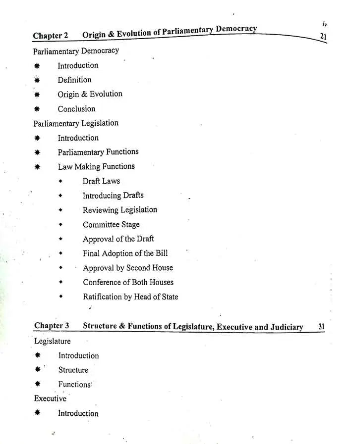 Politics & Parliamentary Studies  BS Political Science Book by Dr. Sultan Khan 