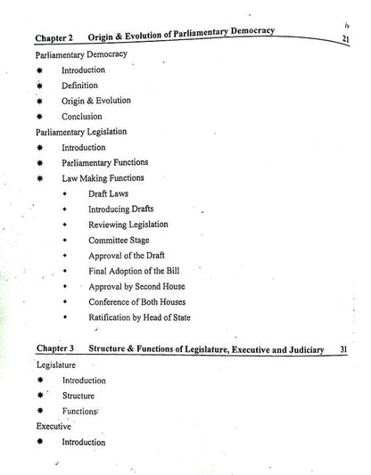 Politics & Parliamentary Studies  BS Political Science Book by Dr. Sultan Khan 