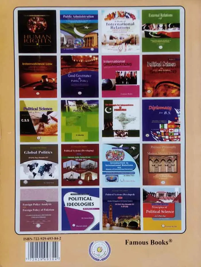 Politics & Parliamentary Studies  BS Political Science Book by Dr. Sultan Khan 
