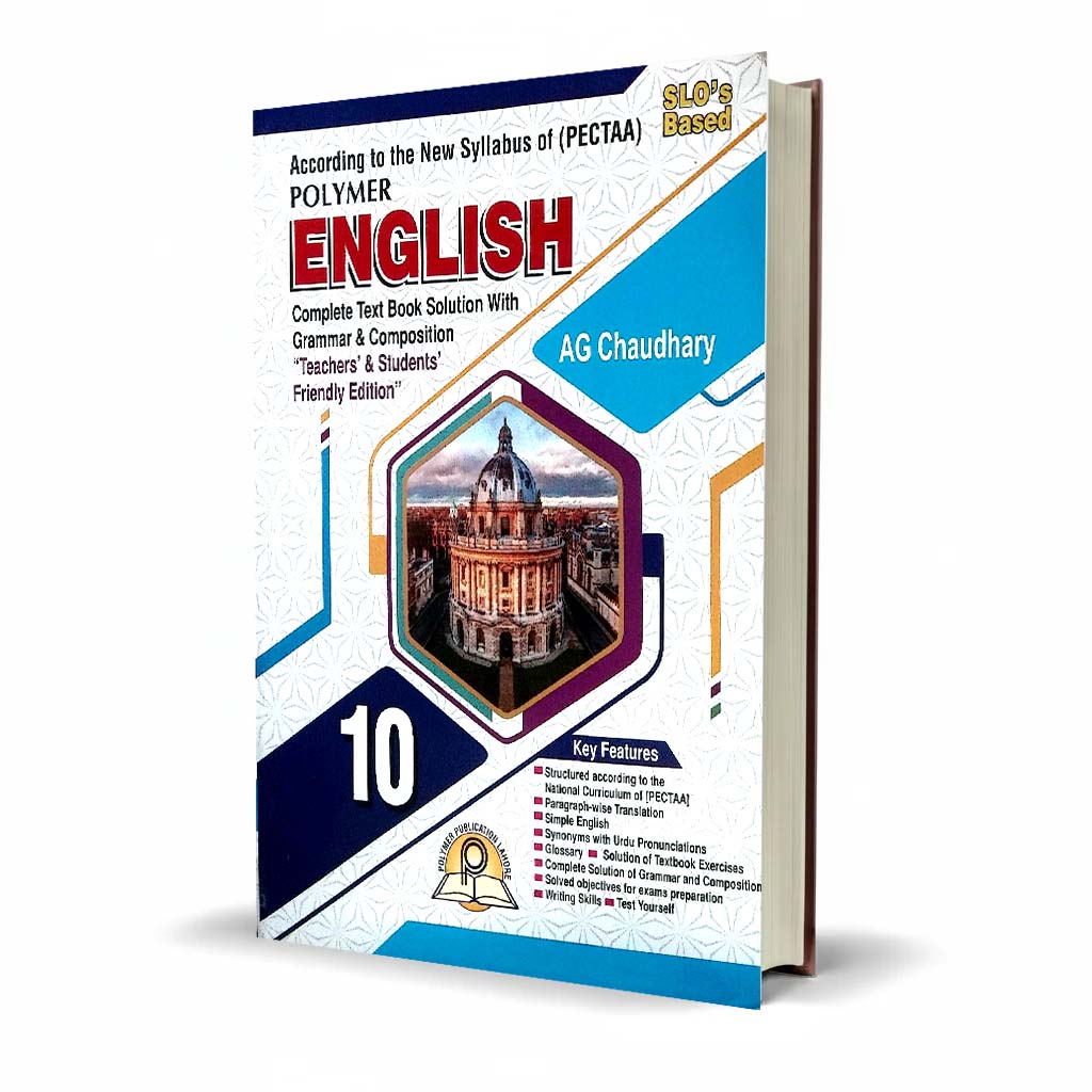 Polmer English Class 10 Complete Test Book Solution with Grammar & Composition
